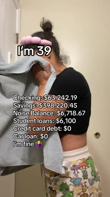 Learning financial literacy in my 30s so my 40s can be peaceful 😌 Noise made th