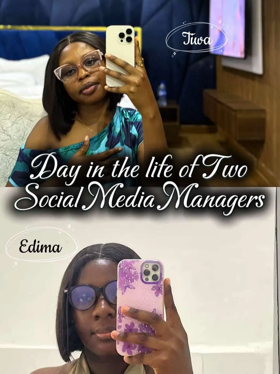 I have always wanted to do this 😁 I think we both had a productive day.  Thank 