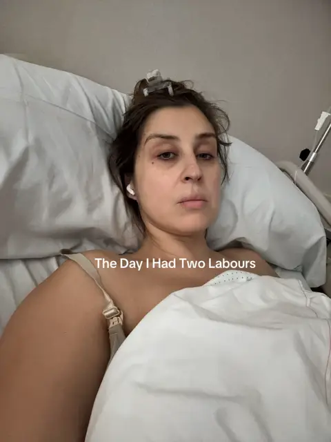 (Trigger warning to anyone sensitive to difficult births.) Hours after giving bi