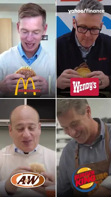 Burger CEO taste-test season is officially open. 🍔🏁