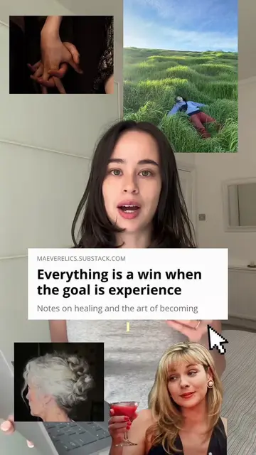 Everything is a win when the goal is experience. This article got me thinkingggg