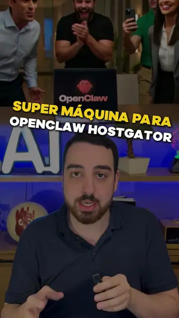 A internet quebrou por causa do OpenClaw 🦀 Todo mundo quer um Agente de IA roda