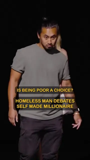 Millionaire Rene Lacad vs homeless man. The mindset difference is noticeable 