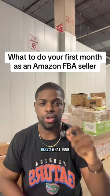 What to do your first month as an Amazon FBA seller #amazonfba #sellonamazon #re