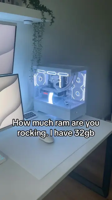 How much ram do you have in your PC? #ram #techtok #setup #pc #fyp 