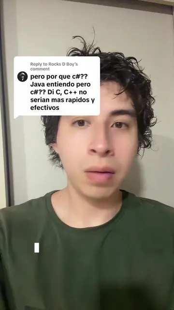 Replying to @Rocks D Boy Existen lenguajes de programación más adecuados para es