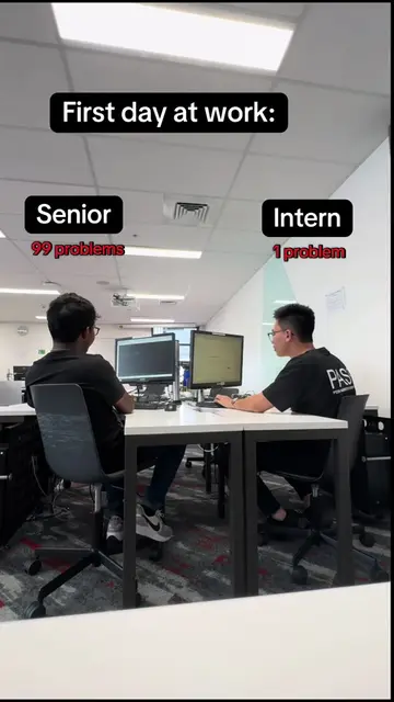 Don’t afraid of asking @IamMythical  #office #intern #workplace #softwareenginee
