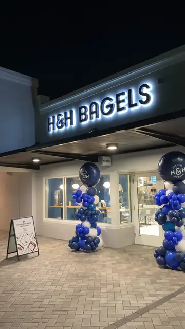 Shoutout to @H&H Bagels for hiring my social media agency to film their soft + g