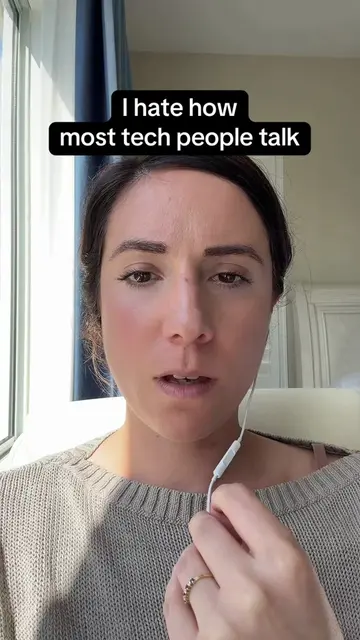 I am SO OVER how tech people talk to each other online  Touch grass, yes, but le