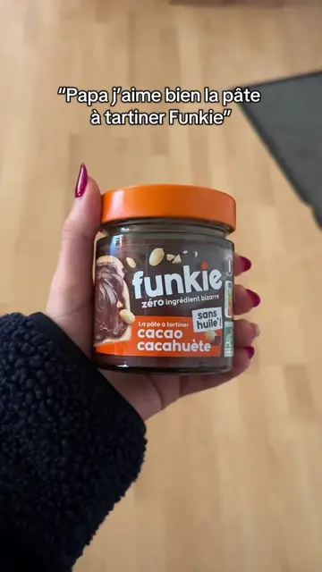Merci Papa… 🥲 (Oui notre pâte à tartine se conserve au frigo 💛)
