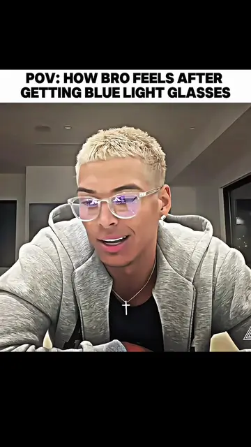 Easiest glowup ever 😭 #marlon #bluelightglasses #clearbluelightglasses #mogged 