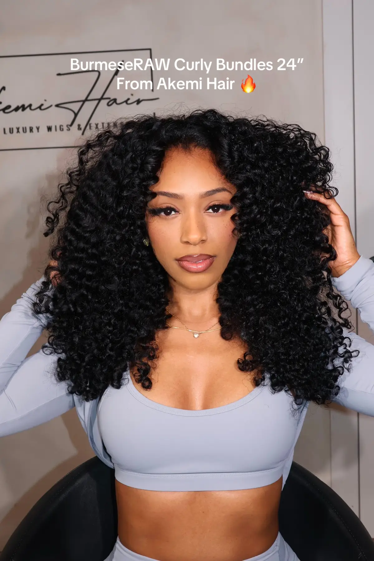 Akemi Hair TikTok thumbnail