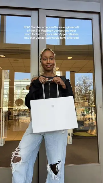 I’m so happy @apple released the new MacBook Neo🥹 #neo #macbookneo #applehaul #
