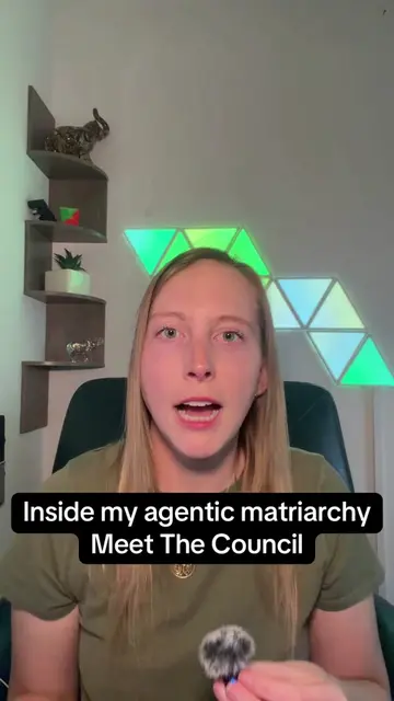 Inside my agentic matriarchy - how the work is distributed. #ai #agents #womenow