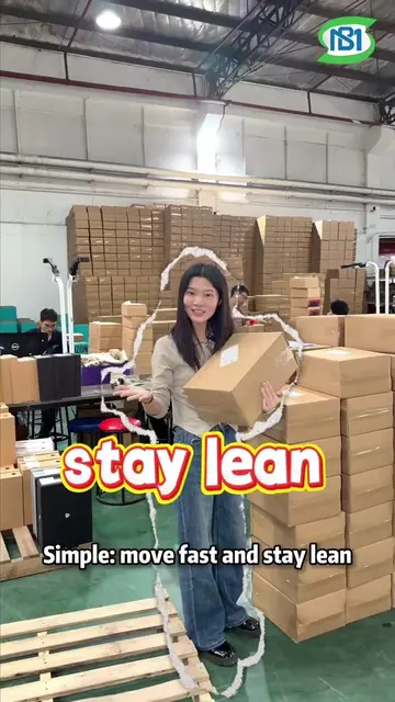 Simple: move fast and stay lean! #warehousing #dropshipping #chinatotheworld #in
