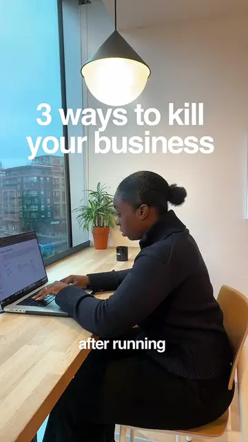 3 ways you could kill your business if you’re not careful 👀 Any of these resona