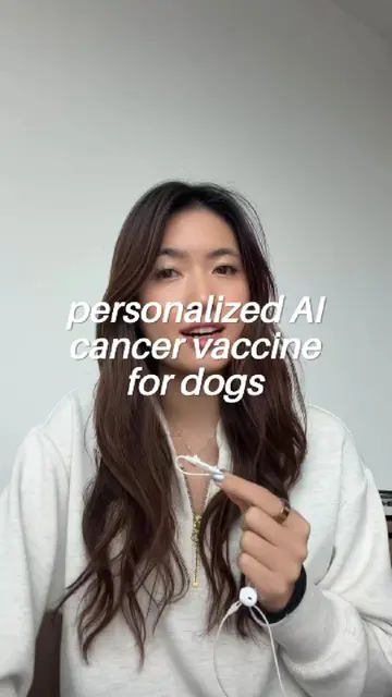 Man proceeds to create personalized cancer medicine for his dog 🐶🐾💉 (As menti