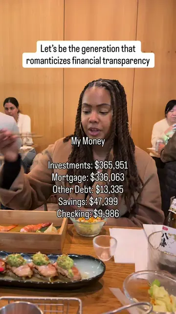 I wish more people talked openly about money. Not to compare… but because transp