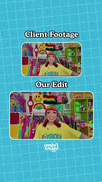 No AI, All Rotoscope (and Cybr.Grl Magic✨) One of our favorite things about work