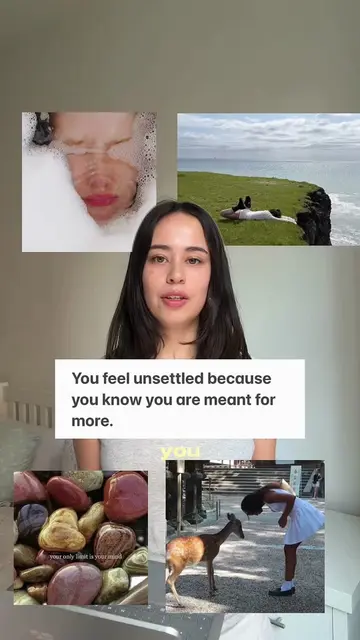 You feel unsettled because you know you’re meant for more. Restlessness often co