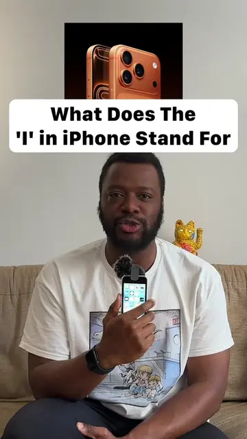 Do you know what the “i” in iPhone actually means? #LearnOnTikTok #techtok #fyp 