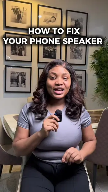How to fix your phone speaker. #iphonetips #viralvideos #explorepage #explore #v
