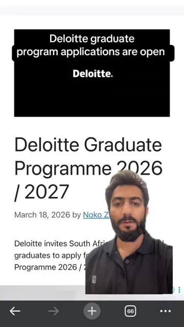 Deloitte grad program applications are open guys!#greenscreen #graduate #deliott