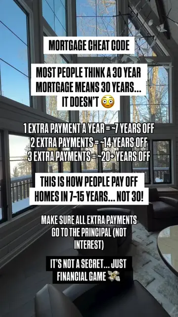 YOUR MORTGAGE IS DESIGNED TO KEEP YOU IN DEBT LONGER 😳 mortgage tips / amortiza