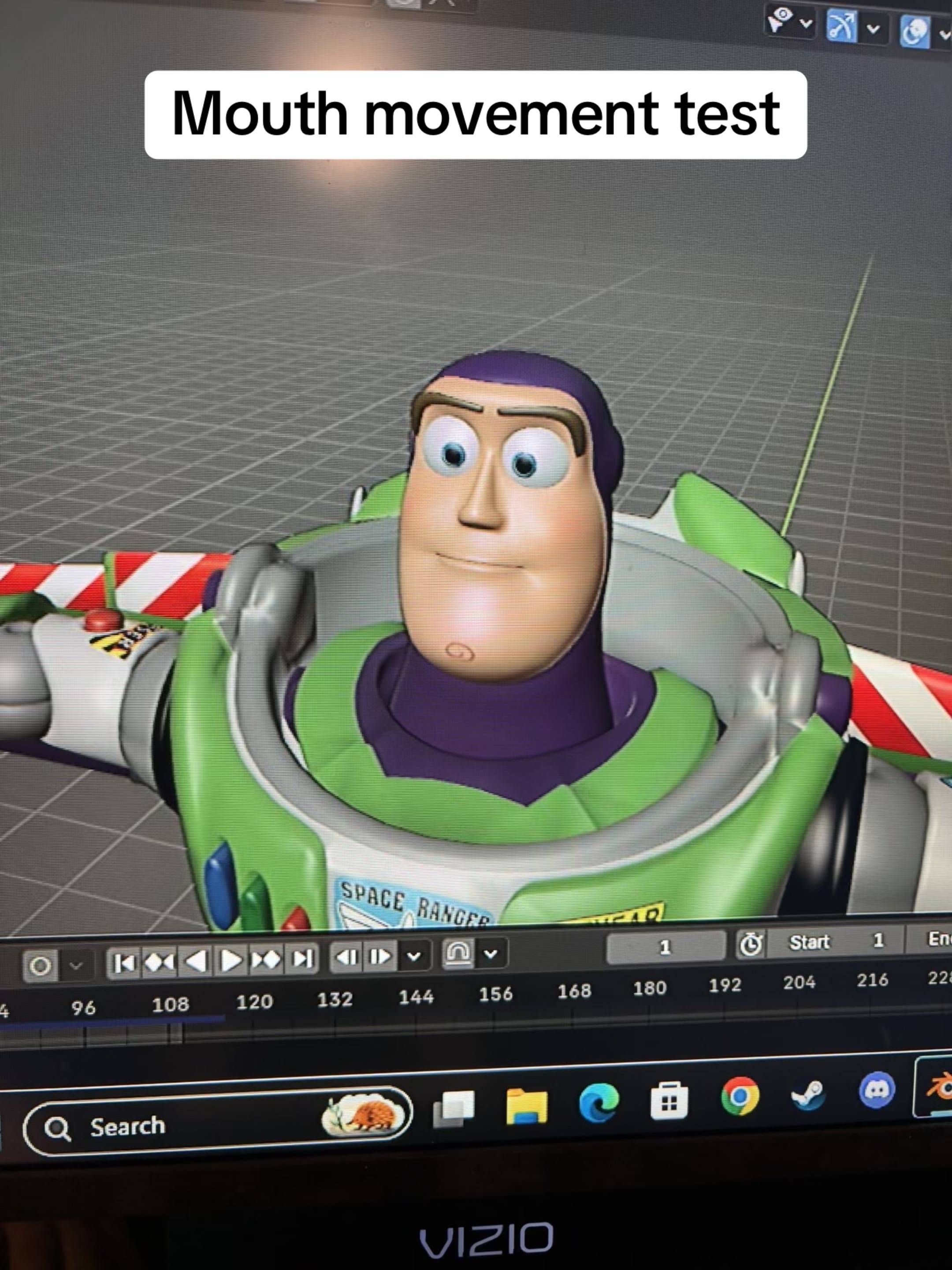 #mouthtest #blenderanimation #blenderbeginner #blender3d #buzzlightyear 