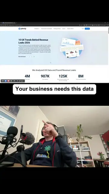 This data is gold. You don’t know how users behave on your website. Your busines
