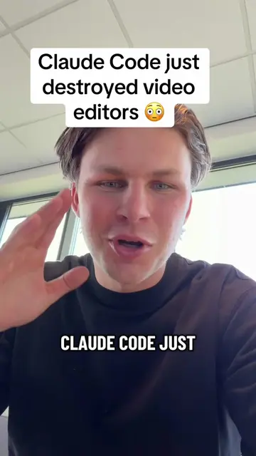 Claude Code just destroyed Video Editors #claude #claudecode #claudeskills #clau