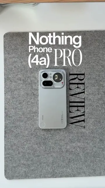 Nothing Phone (4a) Pro Review - Truly ONE OF ONE!  #Nothing #nothingphone4apro #