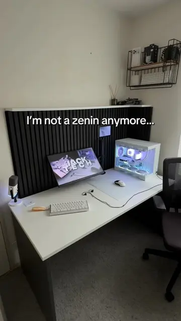 New room decor looking clean 🥹🔥 - #desksetup #roomdecor #GamingSetup #techtok 