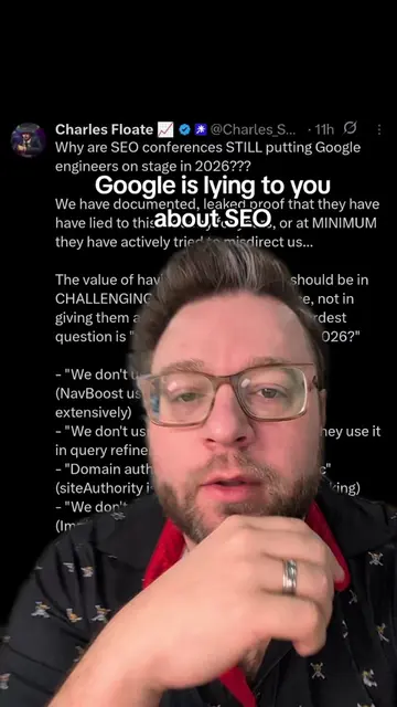 I have this game where anytime a Google representative says something about SEO,
