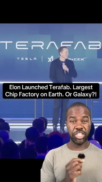 Elon just launched Terafab — Tesla, SpaceX, and xAI combined into one chip facto