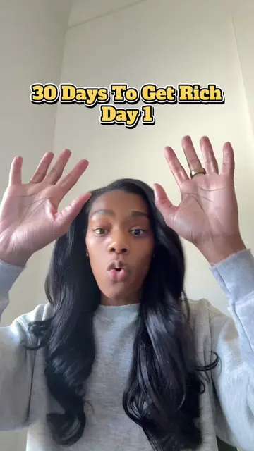 Welcome to 30 Days To Get Rich! Here is Day 1. Time to lock in!