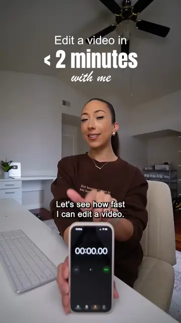 Editing a video in under 2 minutes? Let's test it ⏰  I partnered with @Adobe Vid