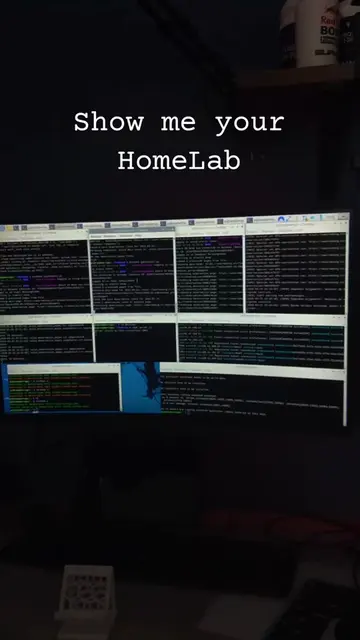 show me your HomeLab in the comments! #homelab #homelabbing #unifi #Tech #fyp @U