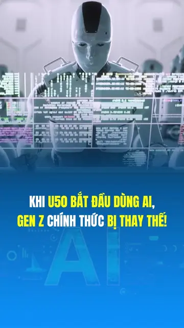 Bạn nghĩ AI là lợi thế? Sai. Nó đang giúp U50 vượt mặt bạn! #u50lammarketing #vi