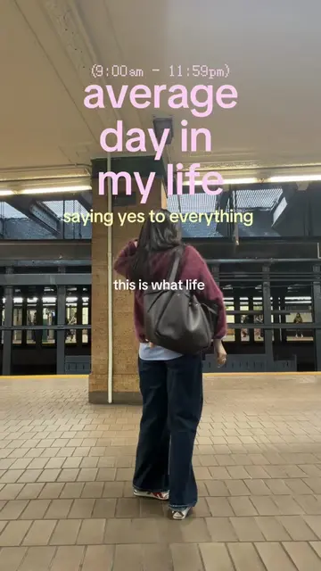 what an average day looks like when you say yes to everything #dayinmylife #nyc 