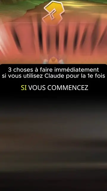 3 choses à faire immédiatement si vous utilisez Claude pour la 1ère fois Tutorie
