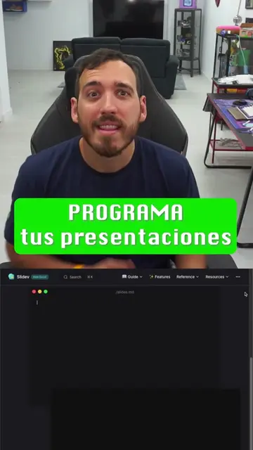 🎤 Slidev: crea presentaciones como si escribieras código Una herramienta pensad
