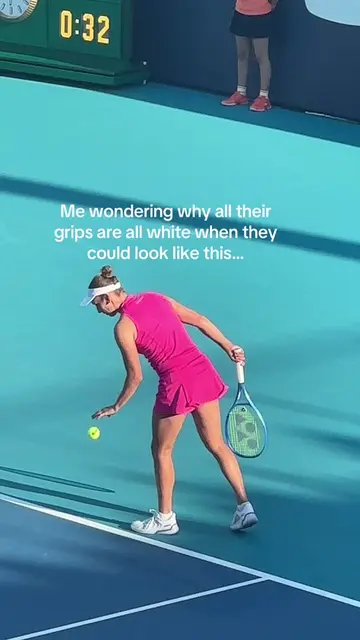 They all need a TESSI grip on their rackets 👀 @Miami Open @Hannah Berner #tenni