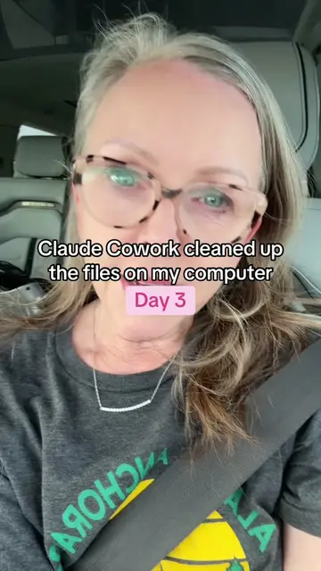 Things I’m doing and learning with Claude cowork day 3.  Claude is cleaning up m