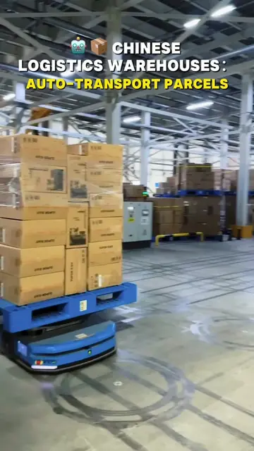 Does this automated warehouse run like AI?? #cainiao #china #technology