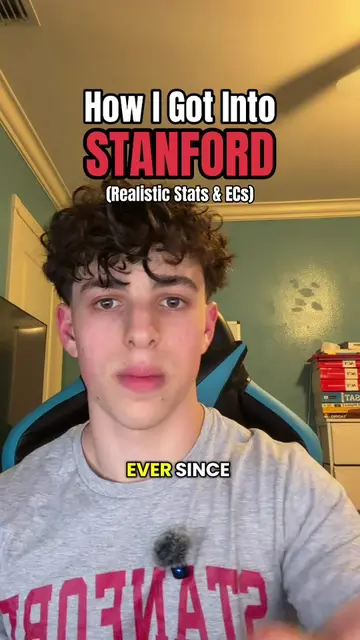 What are my high school stats as a student that got into Stanford? These are rea