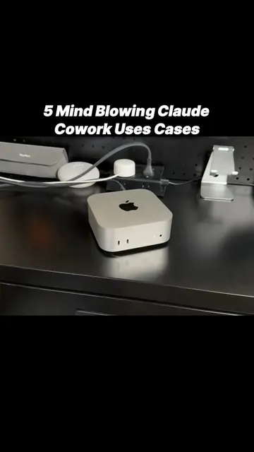 5 Mind Blowing Claude Cowork Uses Cases! Pt 2 #claudeai#aiproductivity#workflowt
