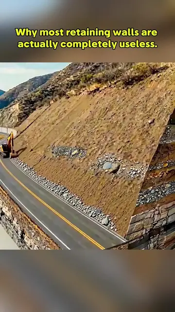 Why most retaining walls are actually completely useless?#Science #knowledge #fy