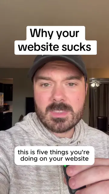 Some reasons why your website sucks, and some tips to make your website better! 