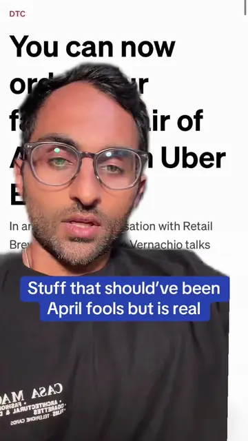 Stuff that should’ve been April fools but is real